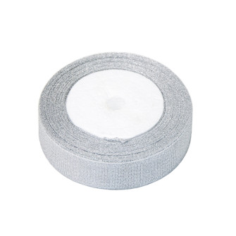 Brocade tape 25mm × 20m silver