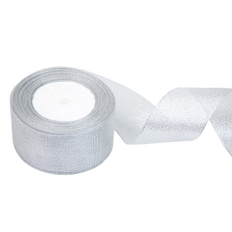 Brocade tape 50mm × 20m silver