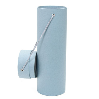 The box under the bottle is gray