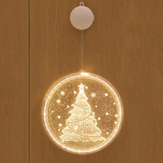 LED toy "Fir-tree" of 16 cm