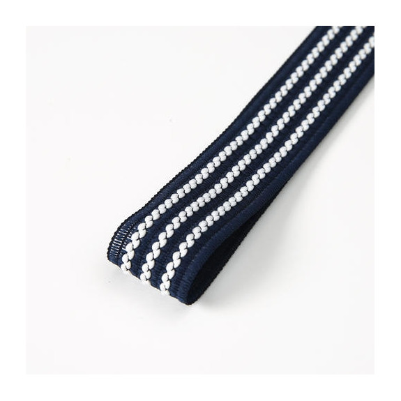 Стрічка текстильна "Хвиля" Dark Blue
