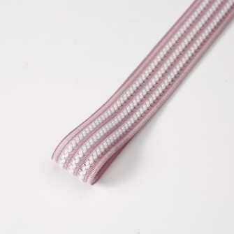 Textile tape "Wave" Gray Violet