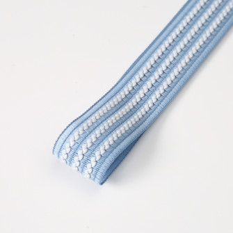 Textile tape "Wave" Lt Blue