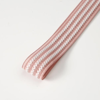Peony textile tape "Wave"