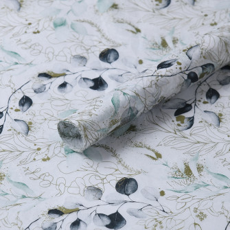 Silent paper in sheets of White