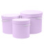 Set of kraft tubes 3 pcs 9118 lavender