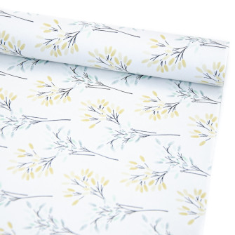 Double-sided paper 70 cm x 8 m "Branches of cats"