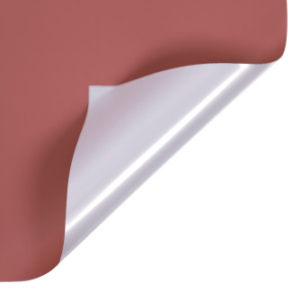 Пленка матовая в листах Белый Перламутр 11 Coral Pink
