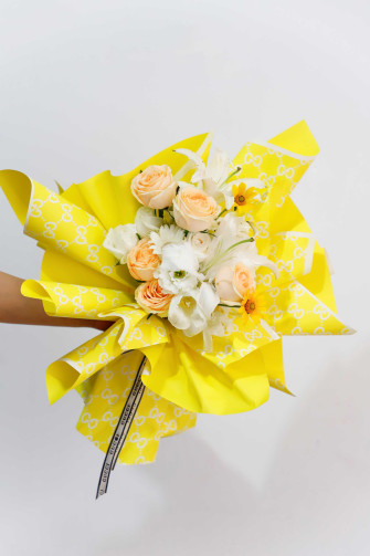 Пленка матовая в листах Gucci 01 Yellow