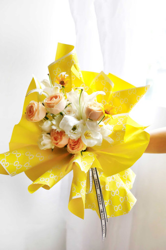 Пленка матовая в листах Gucci 01 Yellow