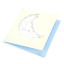 Greeting card with envelope "Pastel love"
