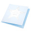 Greeting card with envelope "Pastel love"