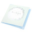 Greeting card with envelope "Pastel love"