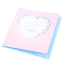 Greeting card with envelope "Pastel love"