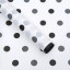 Пленка матовая в листах Polka Dot 111 White Black