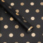 Плівка матова в листах Polka Dot 171 Black Gold