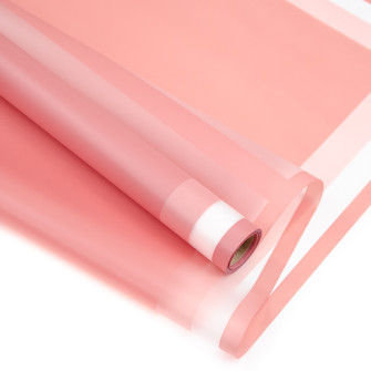 Matte film in a roll 60 cm x 9 yards "Pearl border" Dark Powder