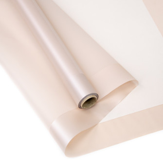 Matte film in rolls with a wide border P.PPQ-08 Peony