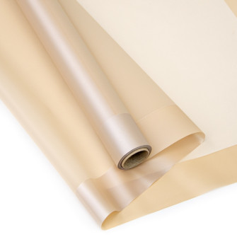 Matte film in rolls with a wide border P.PPQ-12 Milky Tea