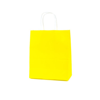 Kraft package 22 x 27 x 11 cm Yellow