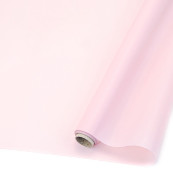 Matte film in a Mono roll 65 cm x 9 yards. S.HS-10 Lt pink
