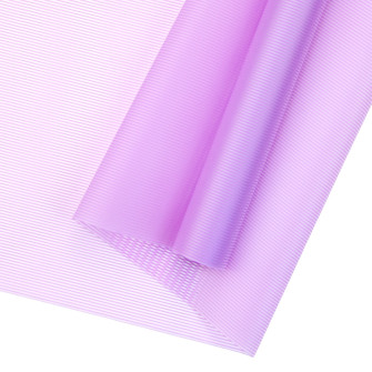 Matte film in a roll "Vintage stripes" 65 cm x 9 yards. 528 Purple