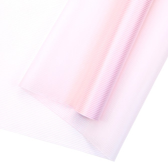Matte film in a roll "Vintage stripes" 65 cm x 9 yards. 02 Lt Pink