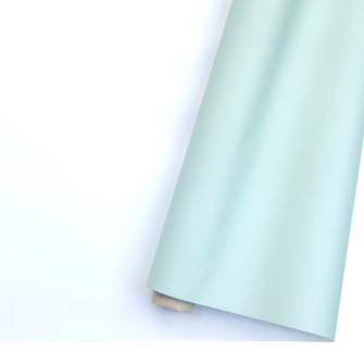 Плівка матова двостороння в рулоні 60см х 8м P.OY-081 Pastel Green+White