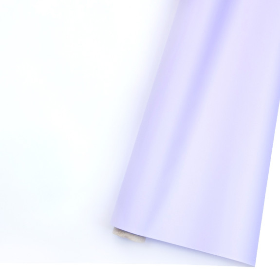 Film opaque bilateral in a roll of 60 cm x 8 m P.OY-033 Lavender + White