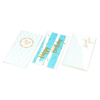 Greeting card with envelope "Pearl"
