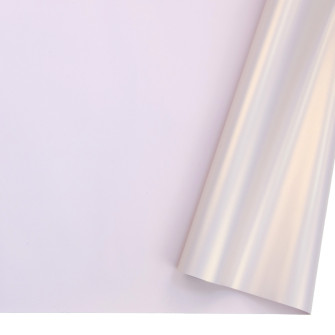 Matte mother-of-pearl film in a roll 60 cm x 8 yards S.HJ-06 Milky Tea