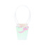 Paper bags-trapeze for flowers Mother-of-pearl