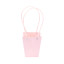 Paper trapeze bags for peach flowers