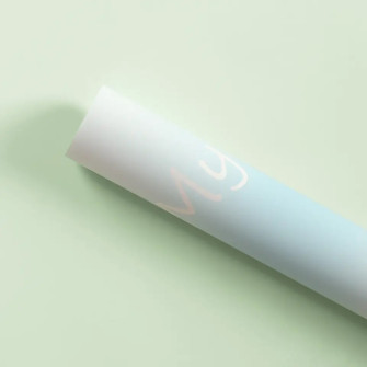 The film is matte in ombre sheets "To You" Blue + Green