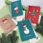 Greeting New Year's card with an envelope "Stockings"