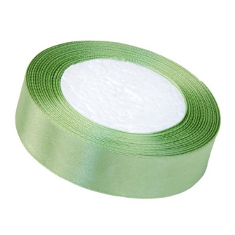 Satin ribbon 20mm x 25 yards Pistachio