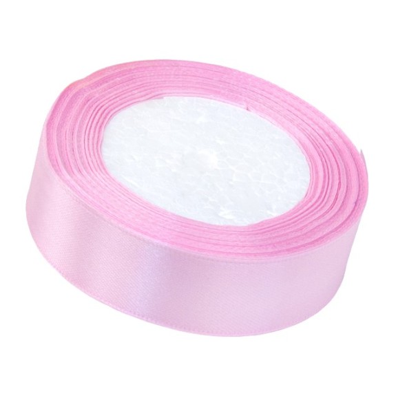 Satin ribbon 20mm x 25 yards Chinese Rose