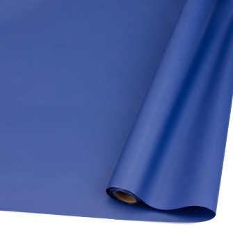 Matte film in a roll of 65 cm x 8 yards S.KP-09 Blue