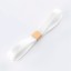Satin ribbon 10 mm x 45 yards 01 White