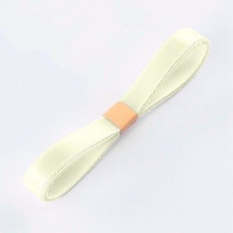Satin ribbon 10 mm x 45 yards 03 Cream