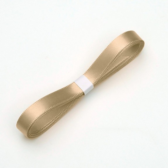 Satin ribbon 10 mm x 45 yards 12 Brown