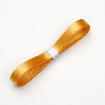 Satin ribbon 10 mm x 45 yards 14 Orange