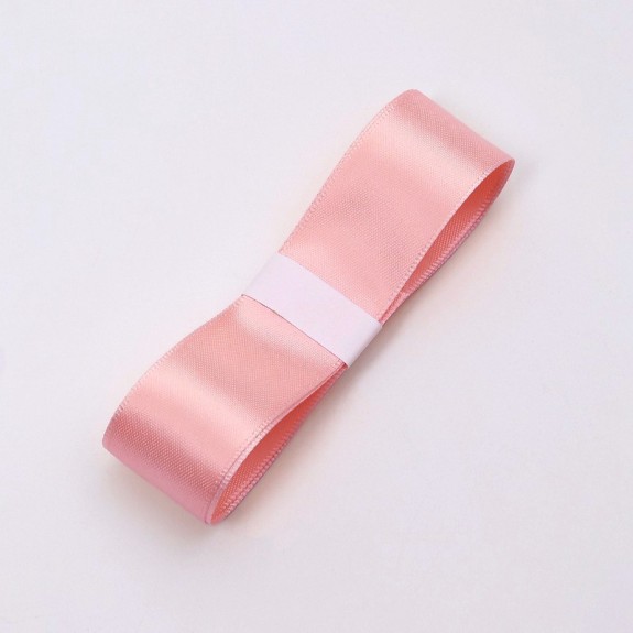 Стрічка атласна 25мм х 45ярд 10 Cherry Pink