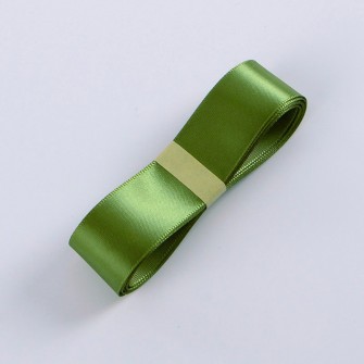 Satin ribbon 25mm x 45 yards 12 Army Green