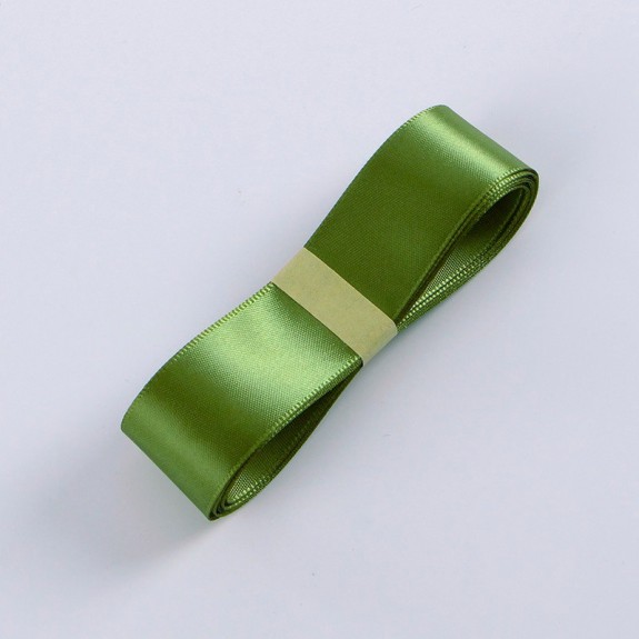 Стрічка атласна 25мм х 45ярд 12 Army Green