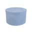 A set of round velvet boxes of 10 pcs Gray-blue
