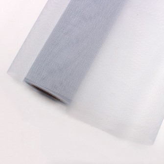 Decorative mesh "Organza" Gray