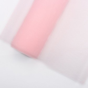 Decorative mesh "Organza" Pink