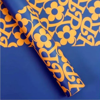 The film is matte in sheets "Chamois" Dark Blue