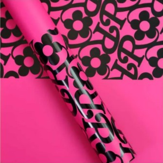 Matte film in Fuchsia "Chamomile" sheets